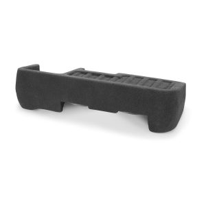 JL Audio Stealthbox® Enclosed Subwoofer for Chevrolet Silverado and GMC Sierra Double Cab Trucks (SB-GM-SLVD4/10TW3)