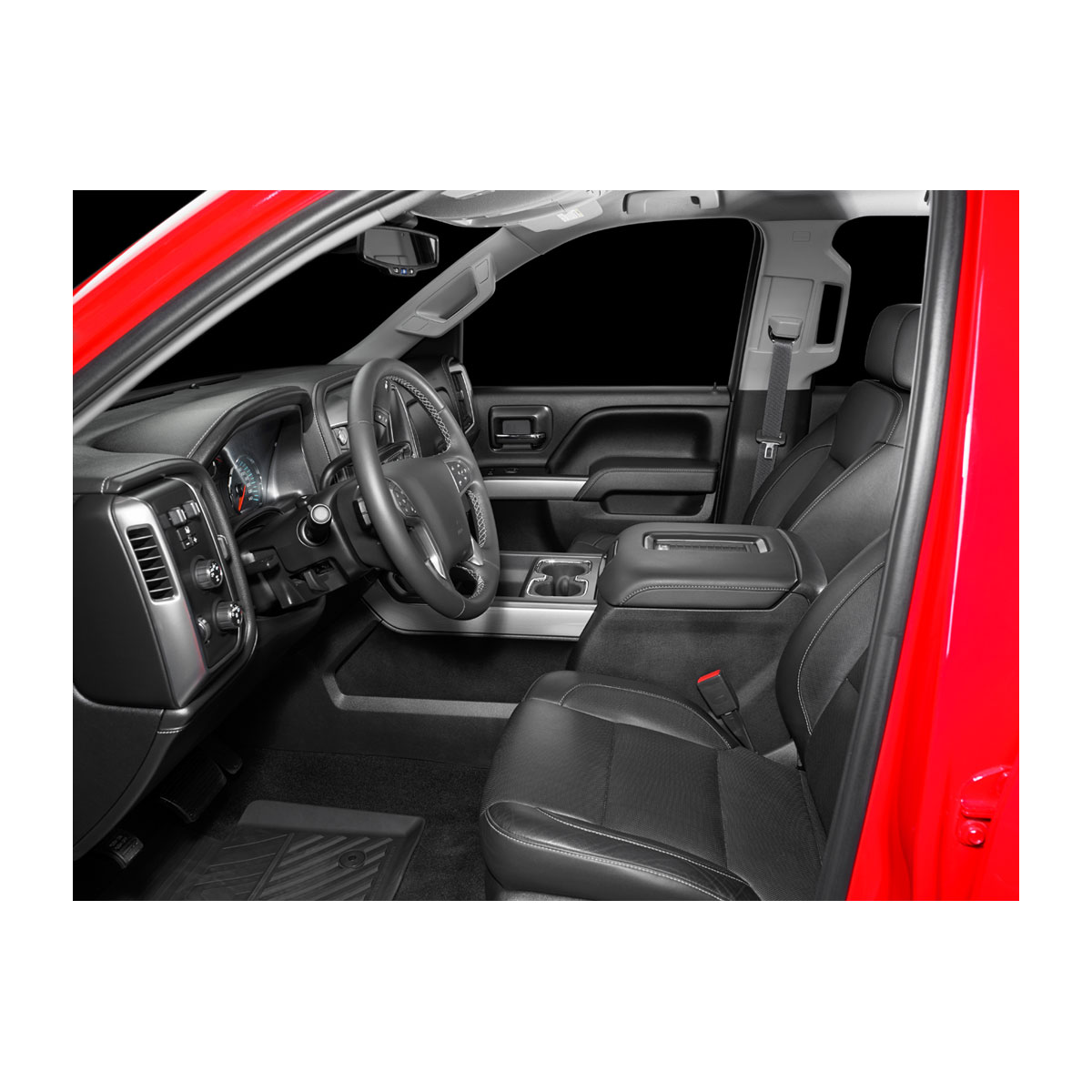 JL Audio Stealthbox® Enclosed Subwoofer for Chevrolet Silverado and GMC Sierra (SB-GM-3GSLVCNSL/10TW1) - Image 3