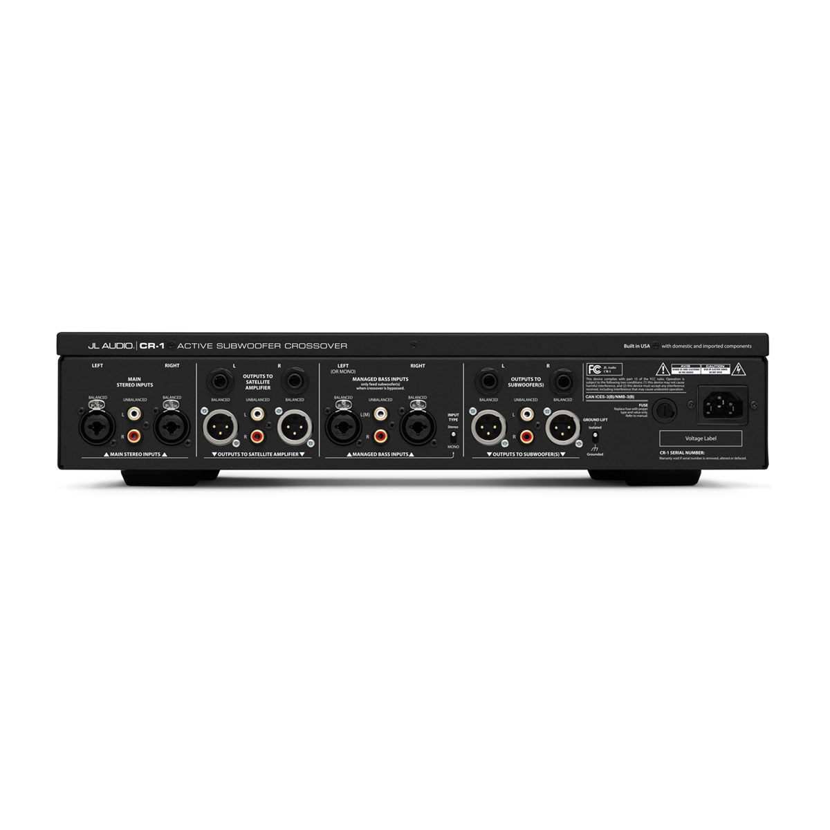 JL Audio® Active Home Audio Subwoofer Crossover - Image 3